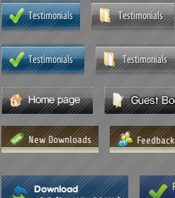 Creates Web Buttons Mac Buttons For Vista