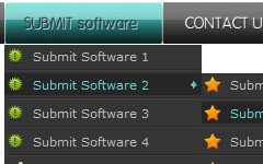 Cool XP Style Menu Bar Free Website Buttons Animated Gif