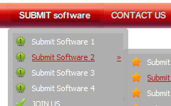 html button b Vista Style Web Page