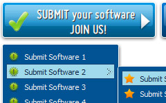 XP Themes Gothic Download Rollover Button Software