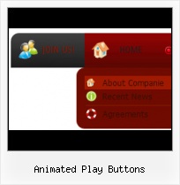 Animated Button Gif XP Style Drop Down Menus