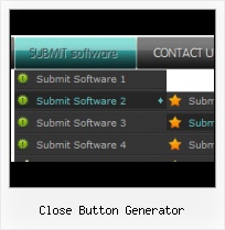 Delete Button Styles Windows XP Vista Menu Style