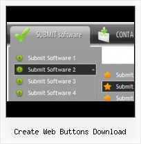 Windows Style Buttons Website Navigation Look