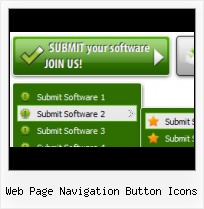 Blank Website Buttons Photoshop Web Button Template