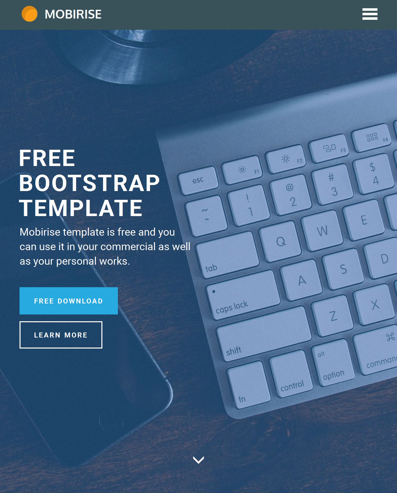 Bootstrap Design Template