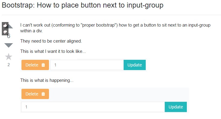  Tips on how to  set button next to input-group