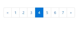 Bootstrap pagination active  form