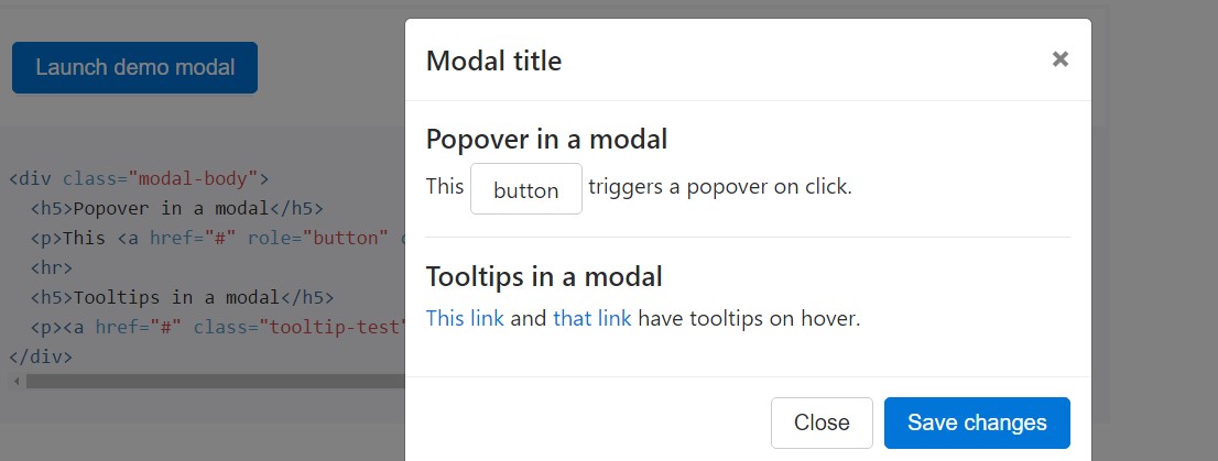 Tooltips  and also popovers