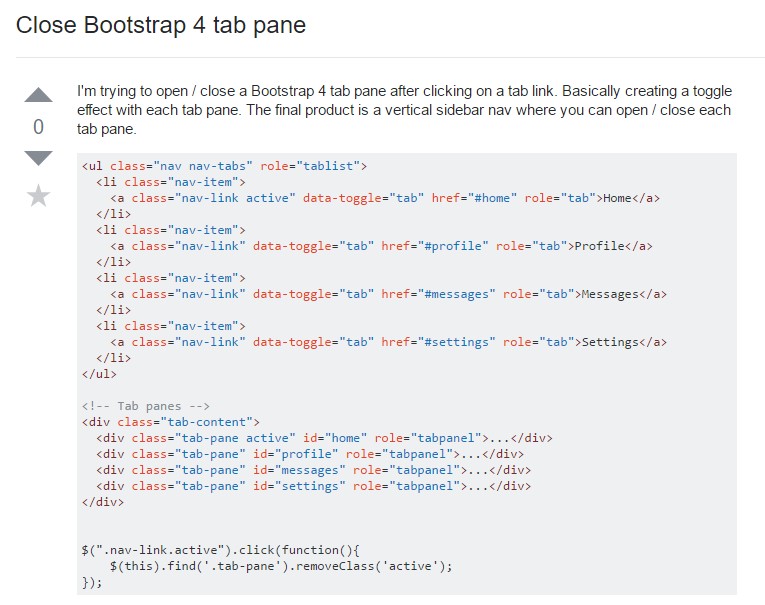  The ways to  turn off Bootstrap 4 tab pane