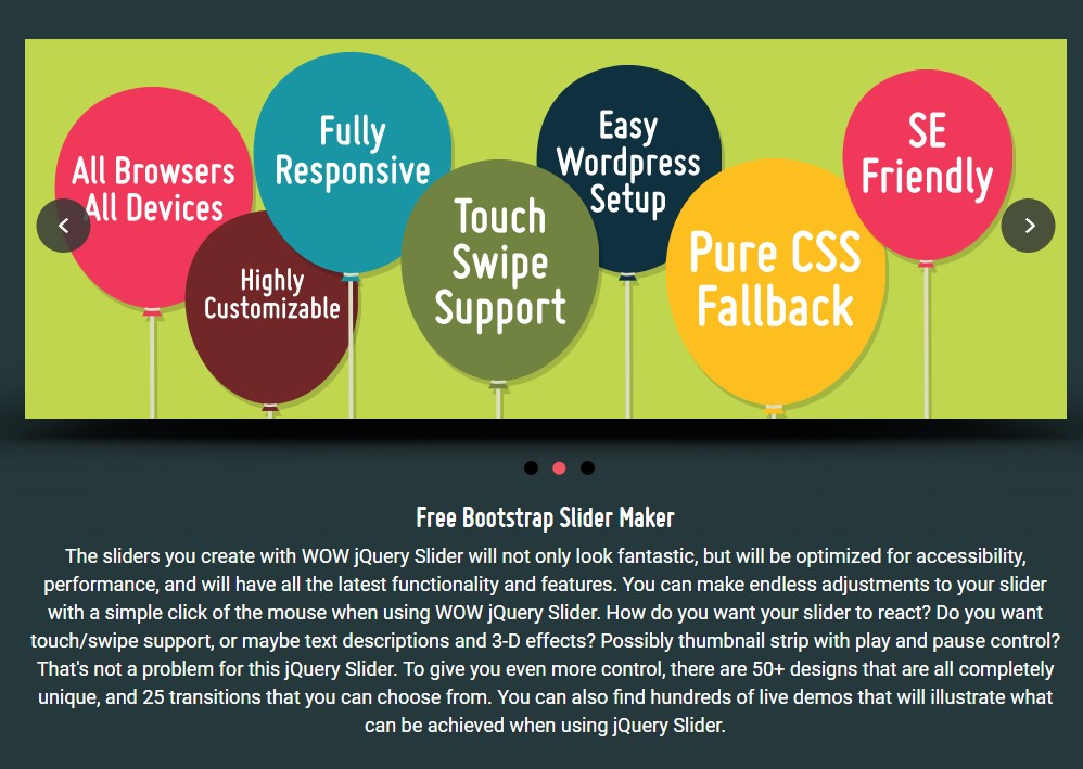  Bootstrap Responsive Slider Free Download 